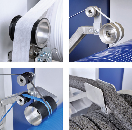 Different rollers of the SAHM 460XE Series