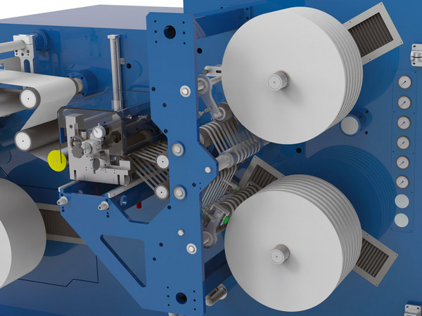 Aufwicklung in diagonaler Anordnung Aufwicklung in diagonaler Anordnung